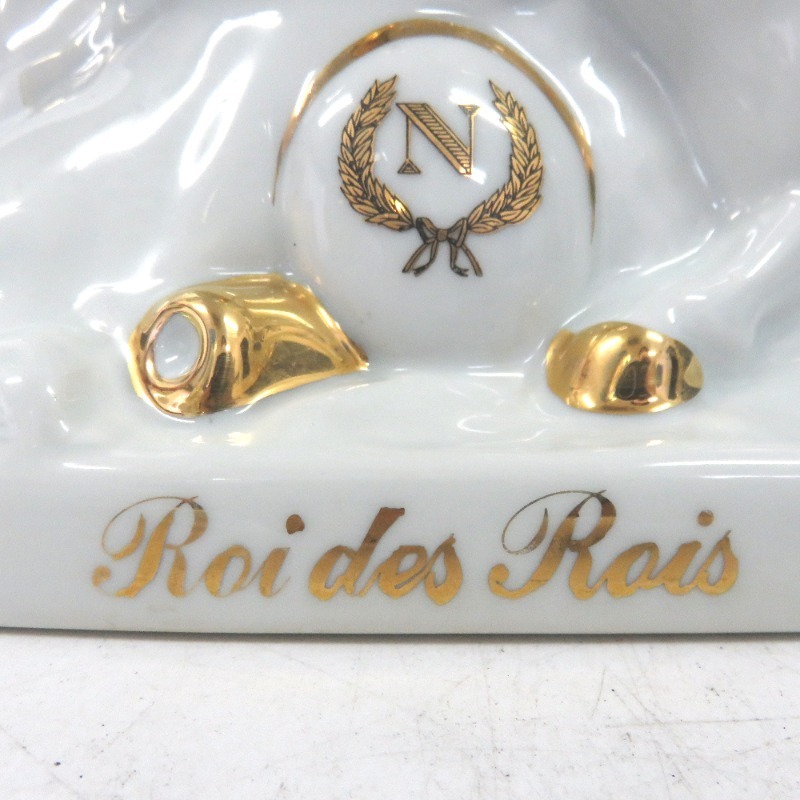 ブランデー 白陶器 4本セット 700ml 箱なし