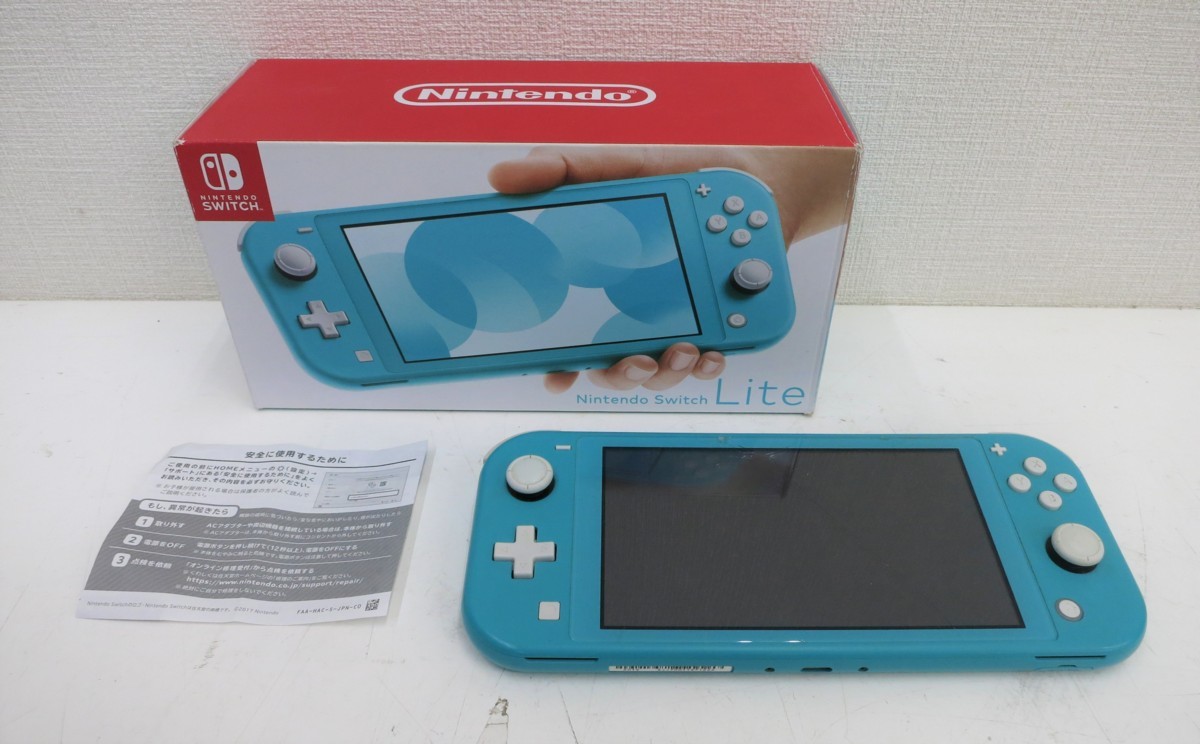  二宮店 現状品 2-13 Nintendo Switch Lite ニンテンドー スイッチ ライトターコイズ HDH-S-BAZAA JPN ジャンク(ニンテンドースイッチ本体)｜売買されたオークション情報、yahooの商品情報をアーカイブ公 ニンテンドースイッチ本体