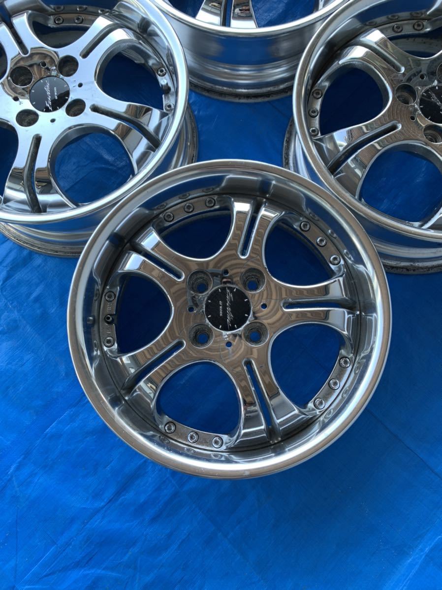 WORK ユーロライン 15インチ PCD100 マルチ 深リム K107954014