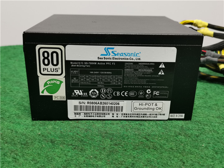 人気SALE，送料無料 品 み Sseasonic SS-700HM 700W 電源BOX 電源ユニット 現状品(650W～)｜売買されたオークション情報、yahooの商品情報をアーカイブ公開 - オークファン 650W～