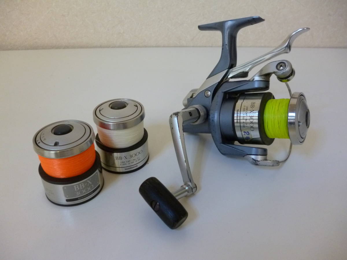 人気，2026 SHIMANO シマノ BB-X3000 替えスプール 2個付き 釣り具 リール 品 激安 爆安 1円スタート(シマノ)｜売買されたオークション情報、yahooの商品情報をアーカイブ公開 - オークファン シマノ
