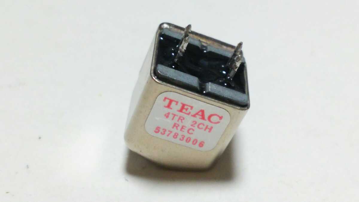 TEAC 4TR 2CH | RECORD ティアック 倉庫整理TEAC 録音ヘッド