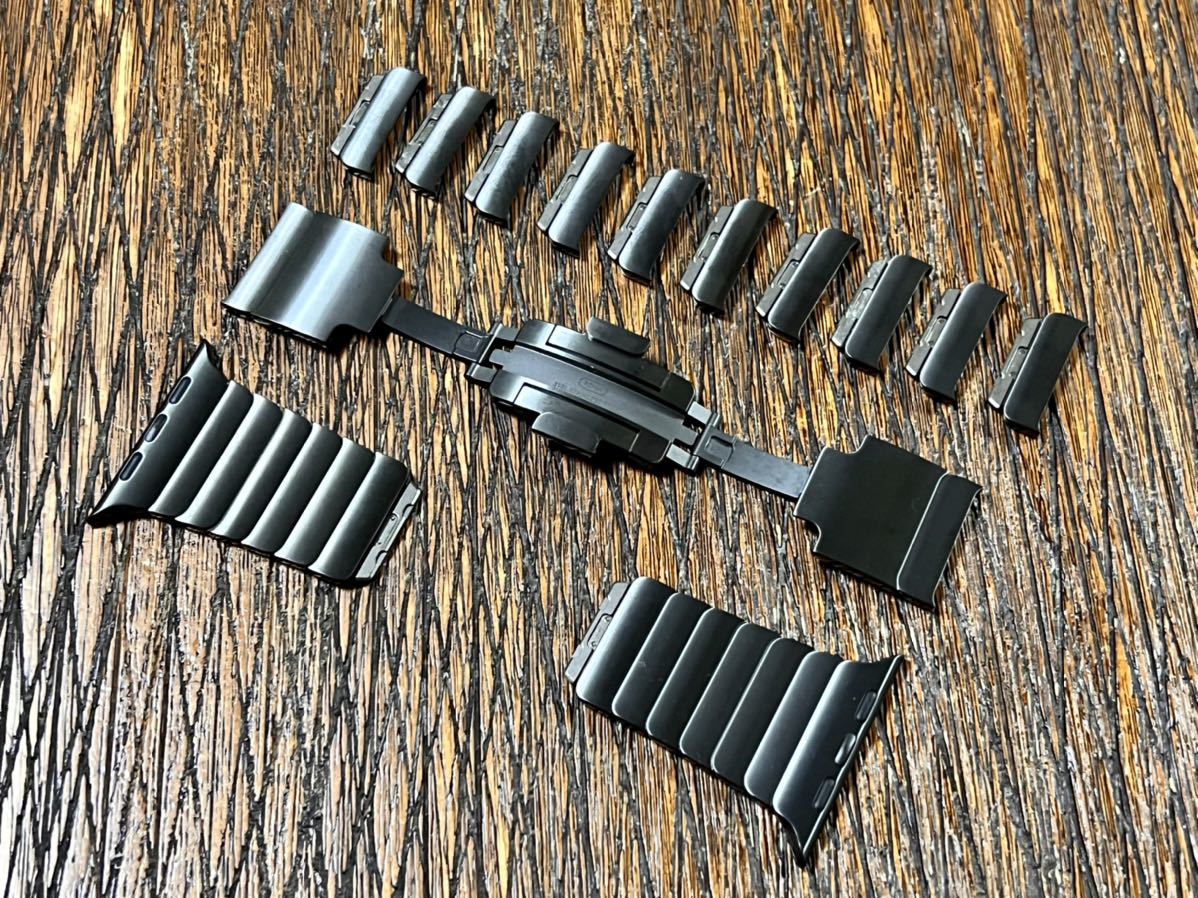☆ 美品 ☆ Apple watch 正規品 316L スペースブラック ステンレス 