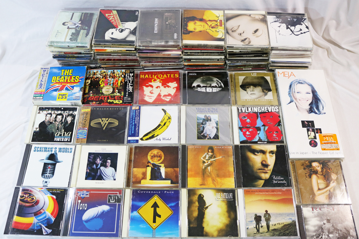  洋楽 Rock/Pops CD 100枚以上 Beatles／Jeff Beck／Van Halen／TOTO／Talking Heads／Hall&Oats 他 ノーチェック(ロック、ポップス（洋楽）)｜売買されたオークション情報、yahooの商品情報をアーカイブ公開 - その他