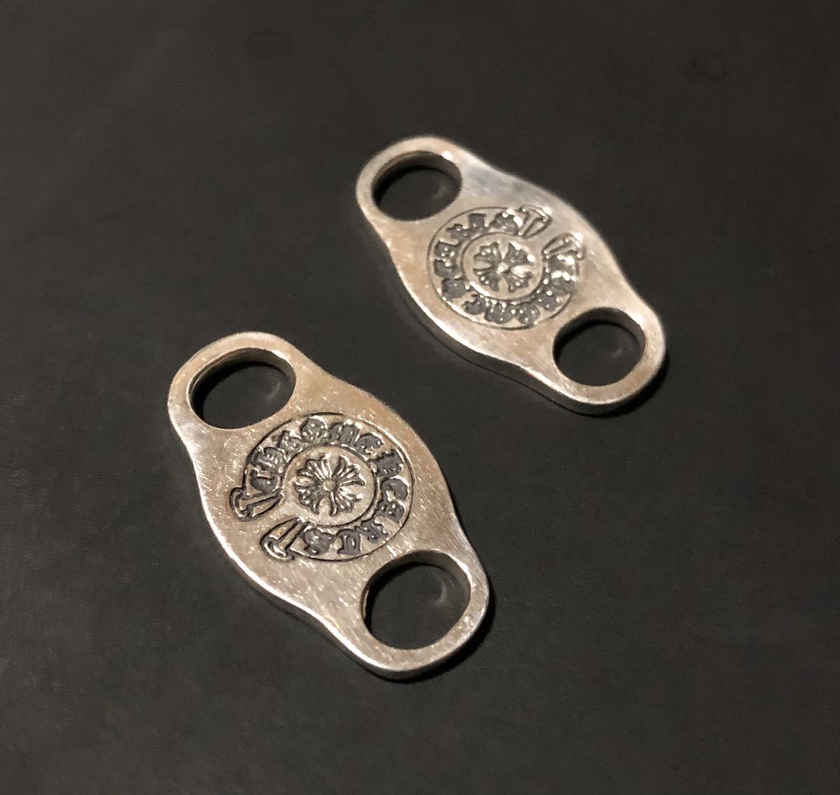 CHROME HEARTS クロムハーツ シルバー シューレース 中古 アクセサリー