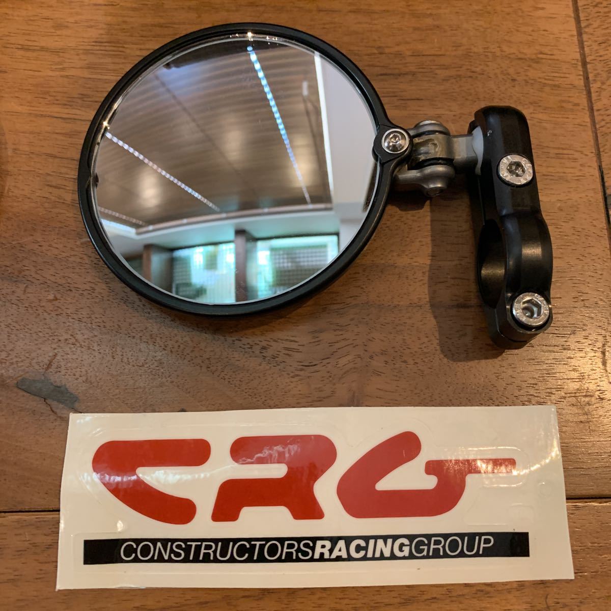 CRG バーエンドミラー&Rhino Moto バーエンド 美品(ミラー)｜売買され