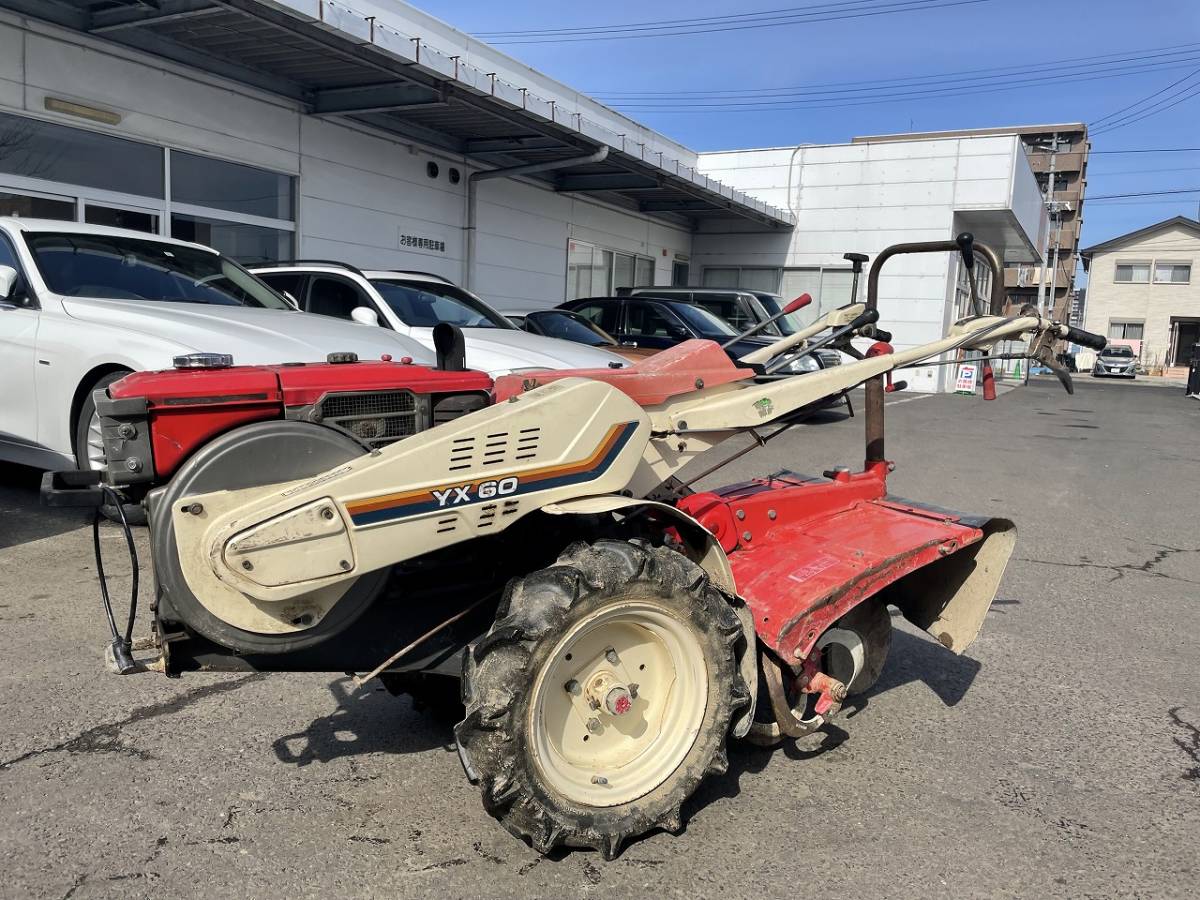 福島県発!! ヤンマー 耕運機 YX600 ディーゼル 中古 売切!! ヤンマー