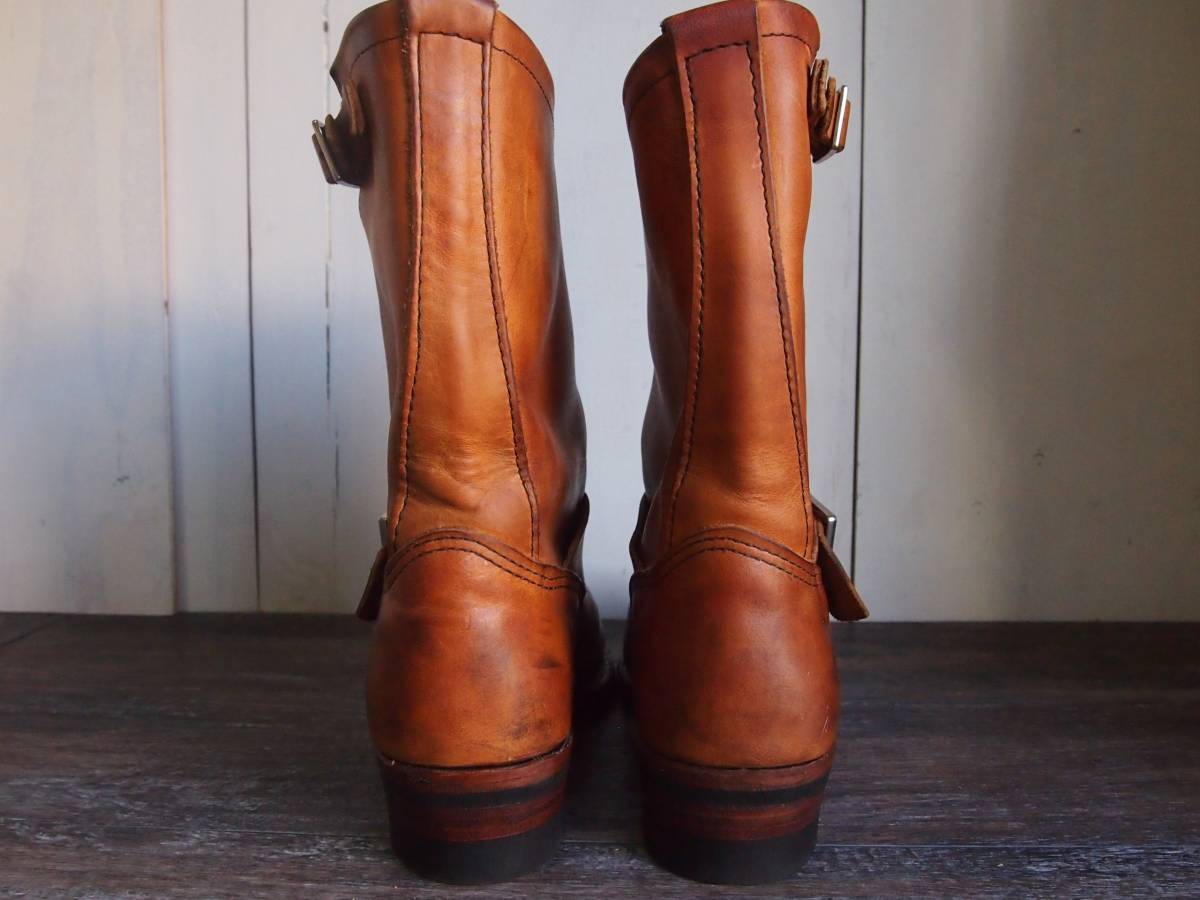 【廃盤】RED WING 2972 エンジニアブーツ USA製 US8 41 RED WING/レッドウィング 2972 プルアップレザー エンジニアブーツ 7.5
