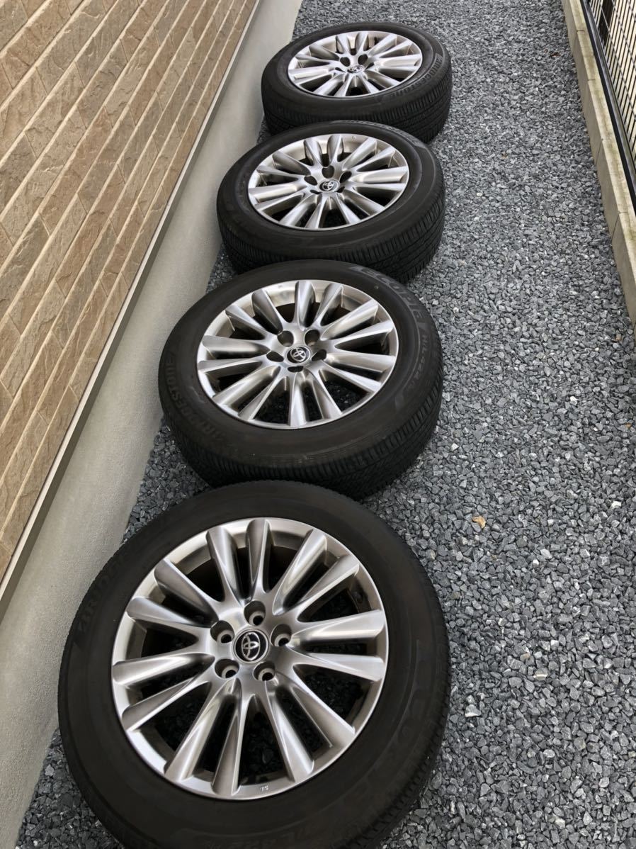 格安，100%新品 ハリアー 60 ホイール 純正 トヨタ アルファード ヴェルファイア 18インチ(5穴)｜売買されたオークション情報、yahooの商品情報をアーカイブ公開 - オークファン 5穴