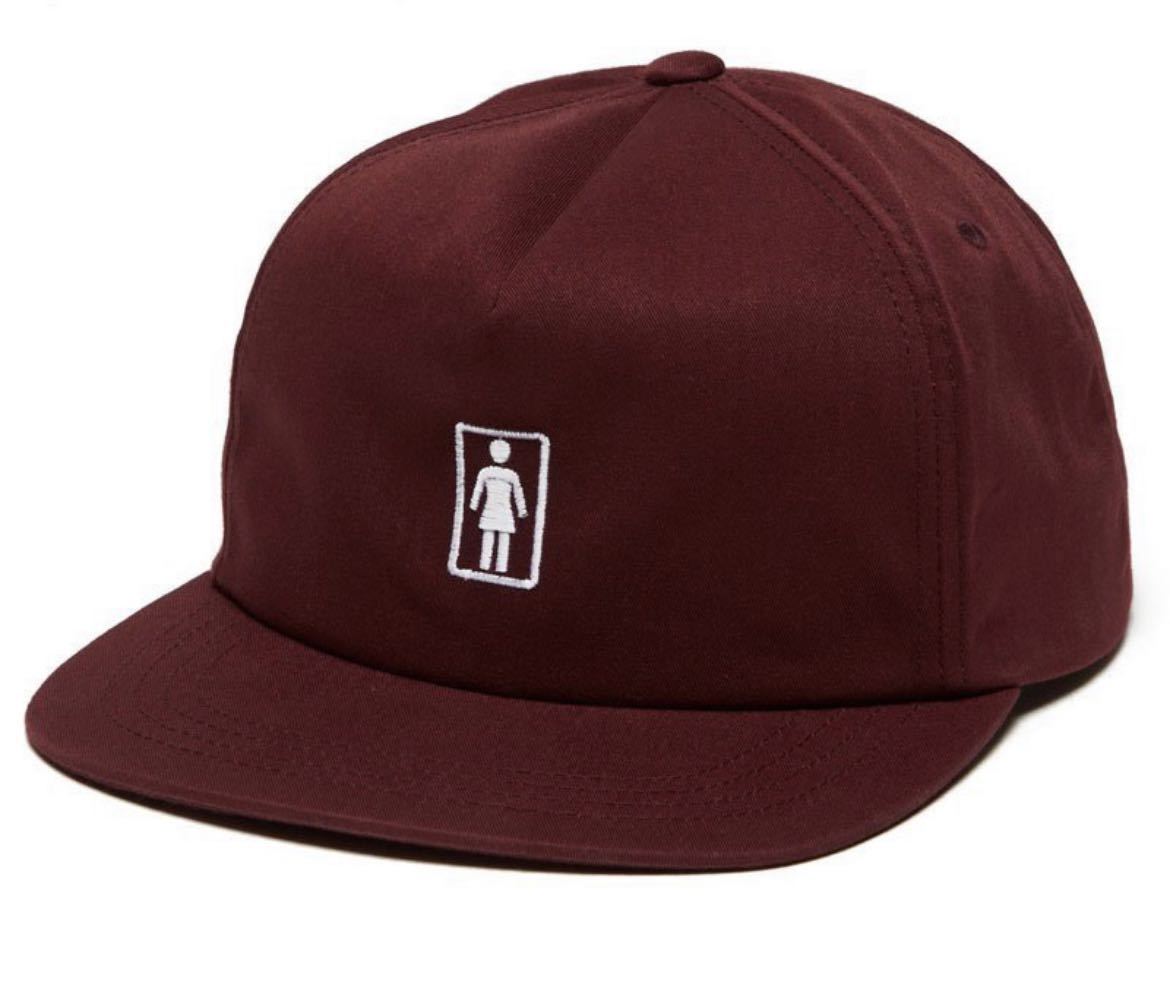 Girl skateboard cap girl skateboards キャップ HUF ハフ の HUF ハフ GIRL SKATEBOARDS ガールスケートボード OUTLINE CORD SNAPBACK キャップ キャップ