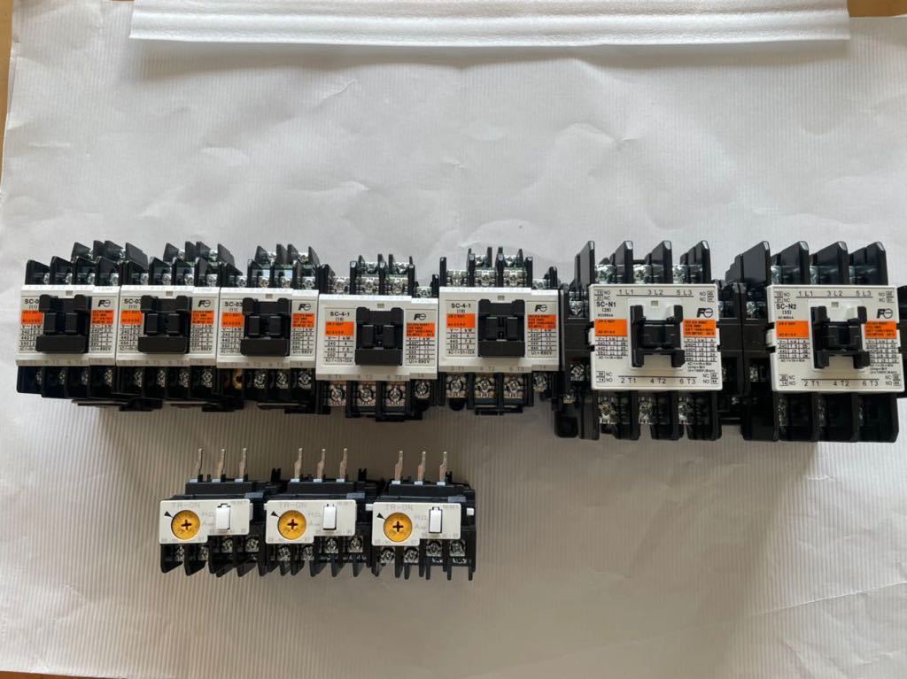 富士電機電磁接触器SC-N2.N1.4-1.03補助接点TR-0Nセット新品未使用品