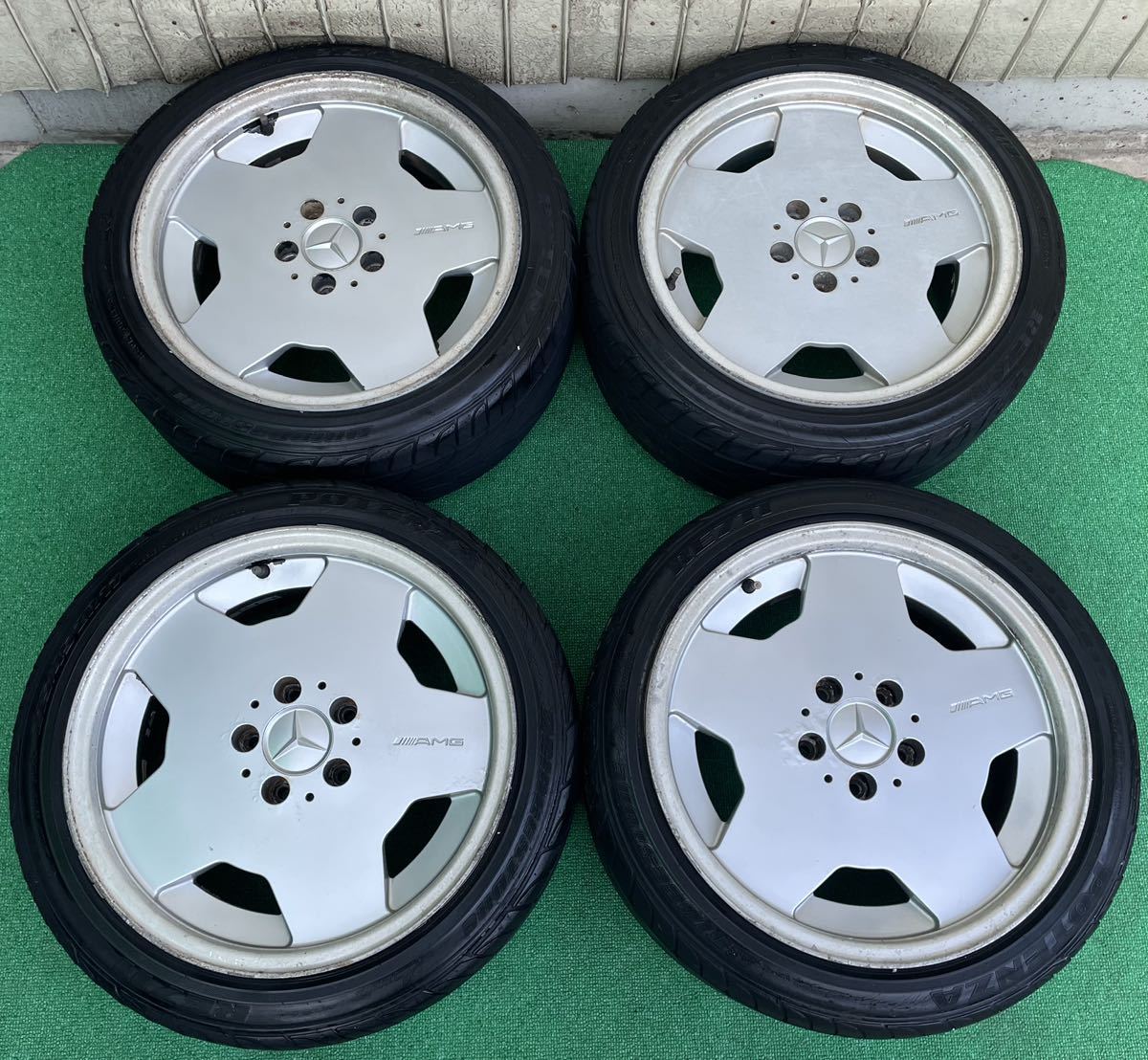 希少 当時物 本物 AMG ベンツ AAC 純正 17インチタイヤ・ホイール 4本 