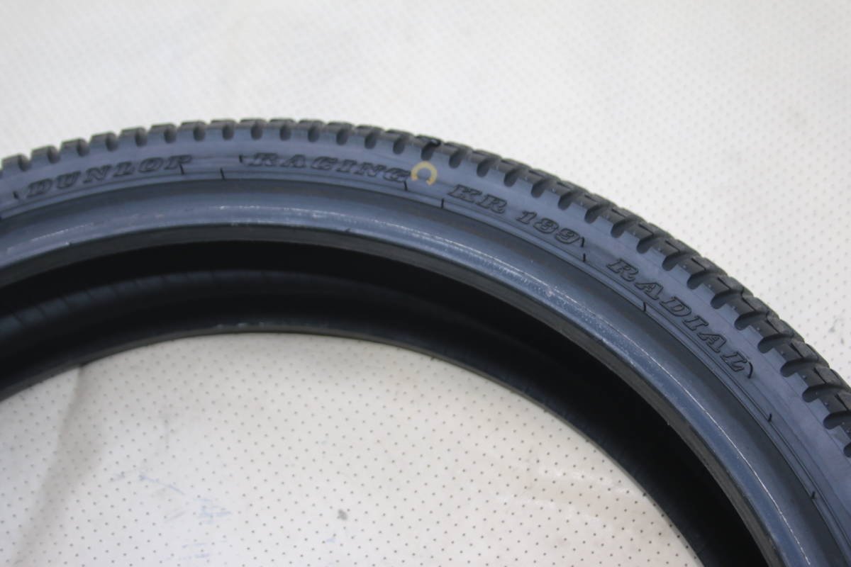 KR189 DUNLOP ダンロップ 110⁄70R17 WA レイン レーシング TL | KR389 