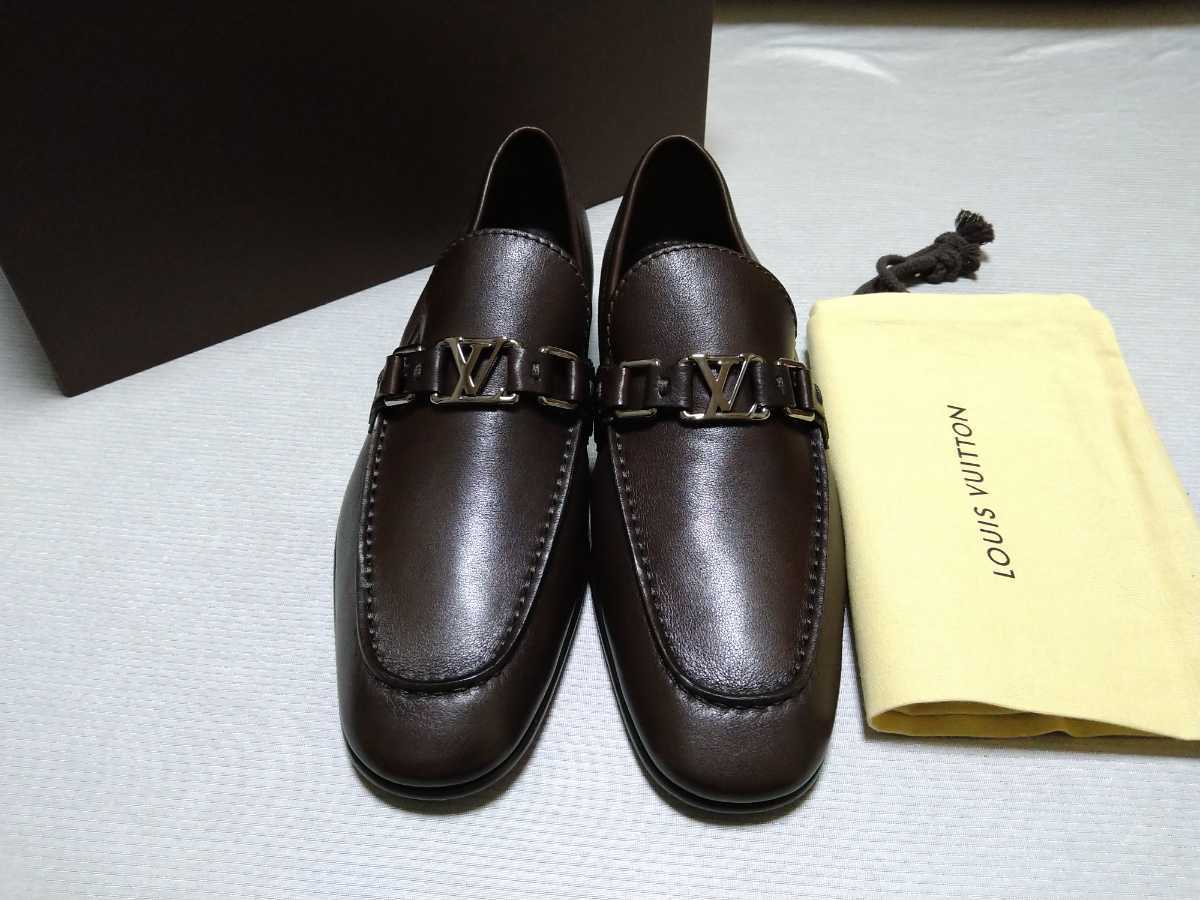 【人気定番，得価】 定価10万 ルイヴィトン LVローファー シューズ 7M 約26cm(男性用)｜売買されたオークション情報、yahooの商品情報をアーカイブ公開 - オークファン 靴