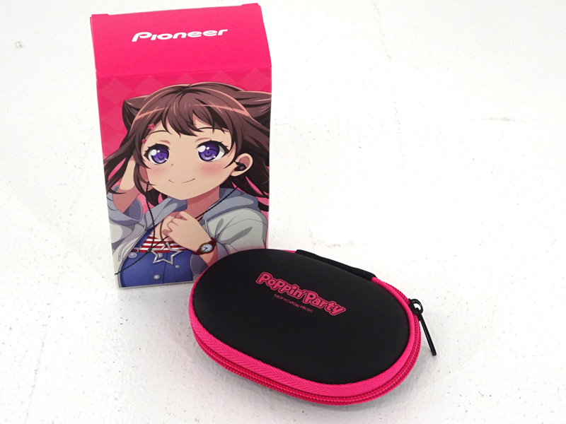 希少Pioneerイヤホン SE-CH9T バンドリ ガールズバンドパーティ