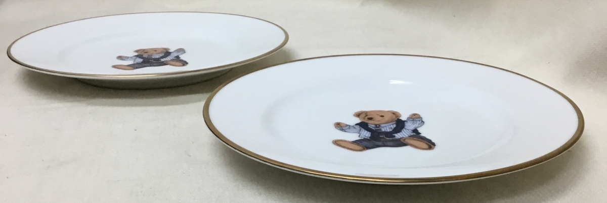 状態良好】RALPH LAUREN ラルフローレン POLO BEAR ポロベア 食器 中皿