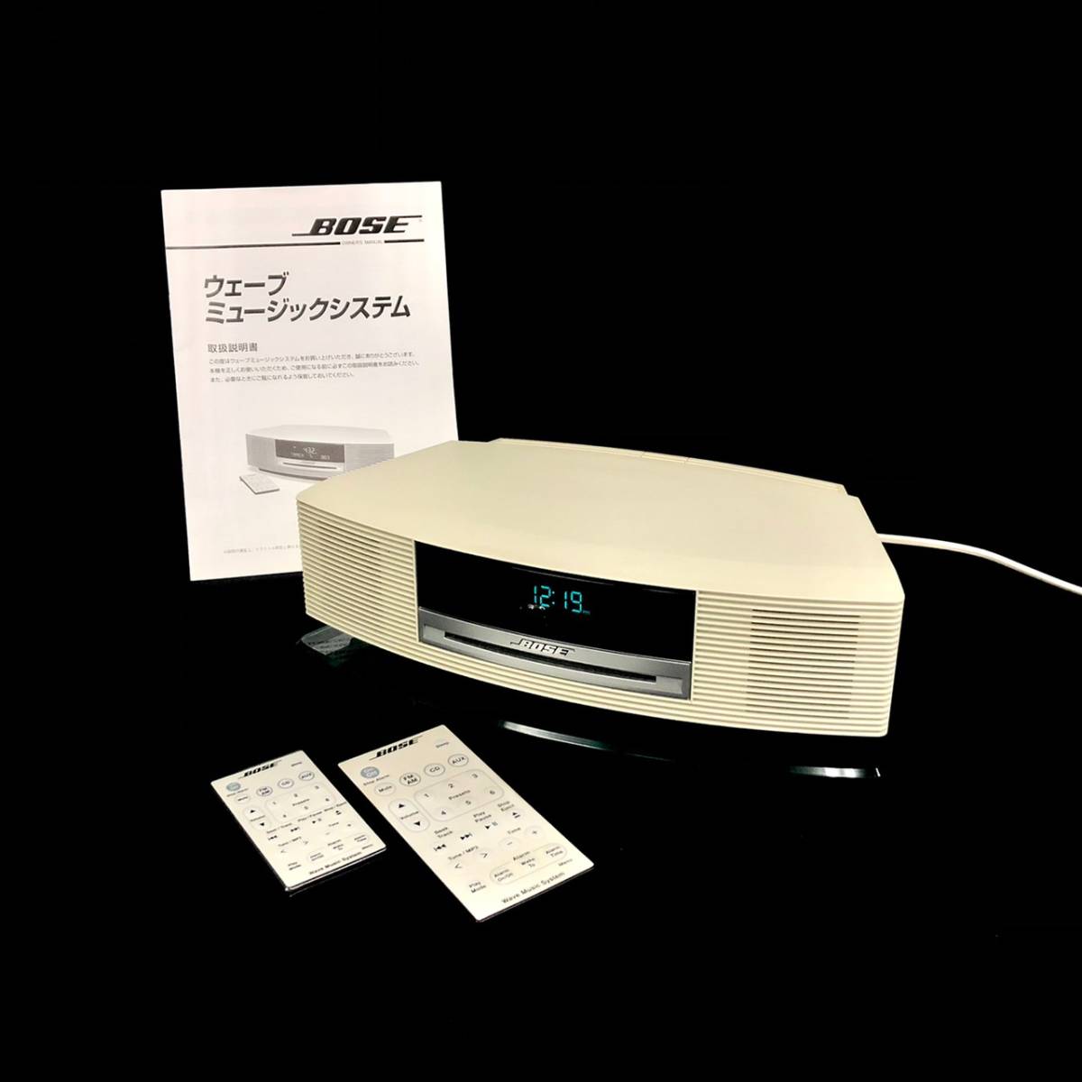 Wave Music System Bose com: Silver - : (Renewed ボーズ Titanium