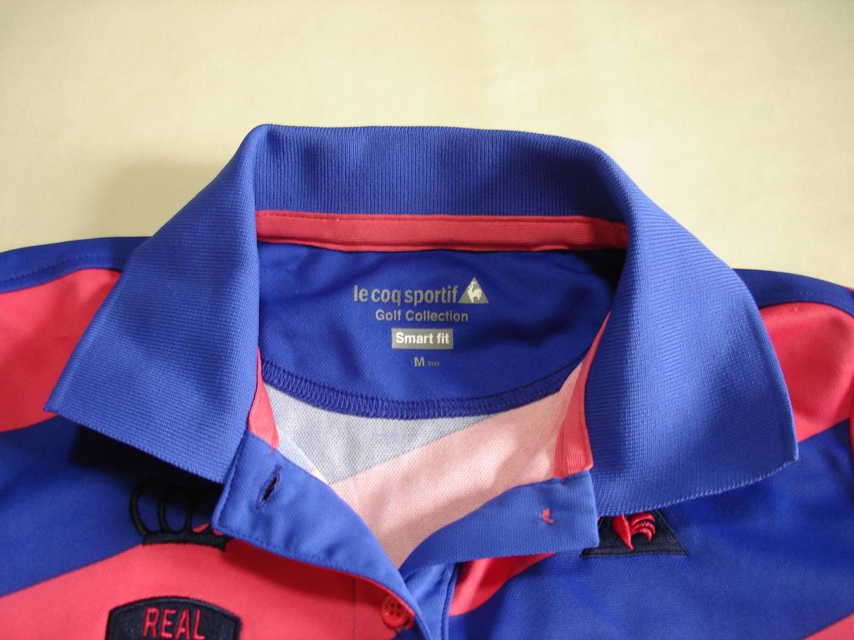 ルコック　le coq　Sportif　速乾　ゴルフポロシャツ　Smart Fit　M_5