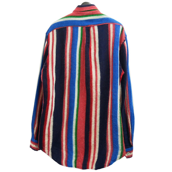 Yohji Yamamoto POUR HOMME 1995aw 鹿鳴館期 ウール ストライプ ボタン