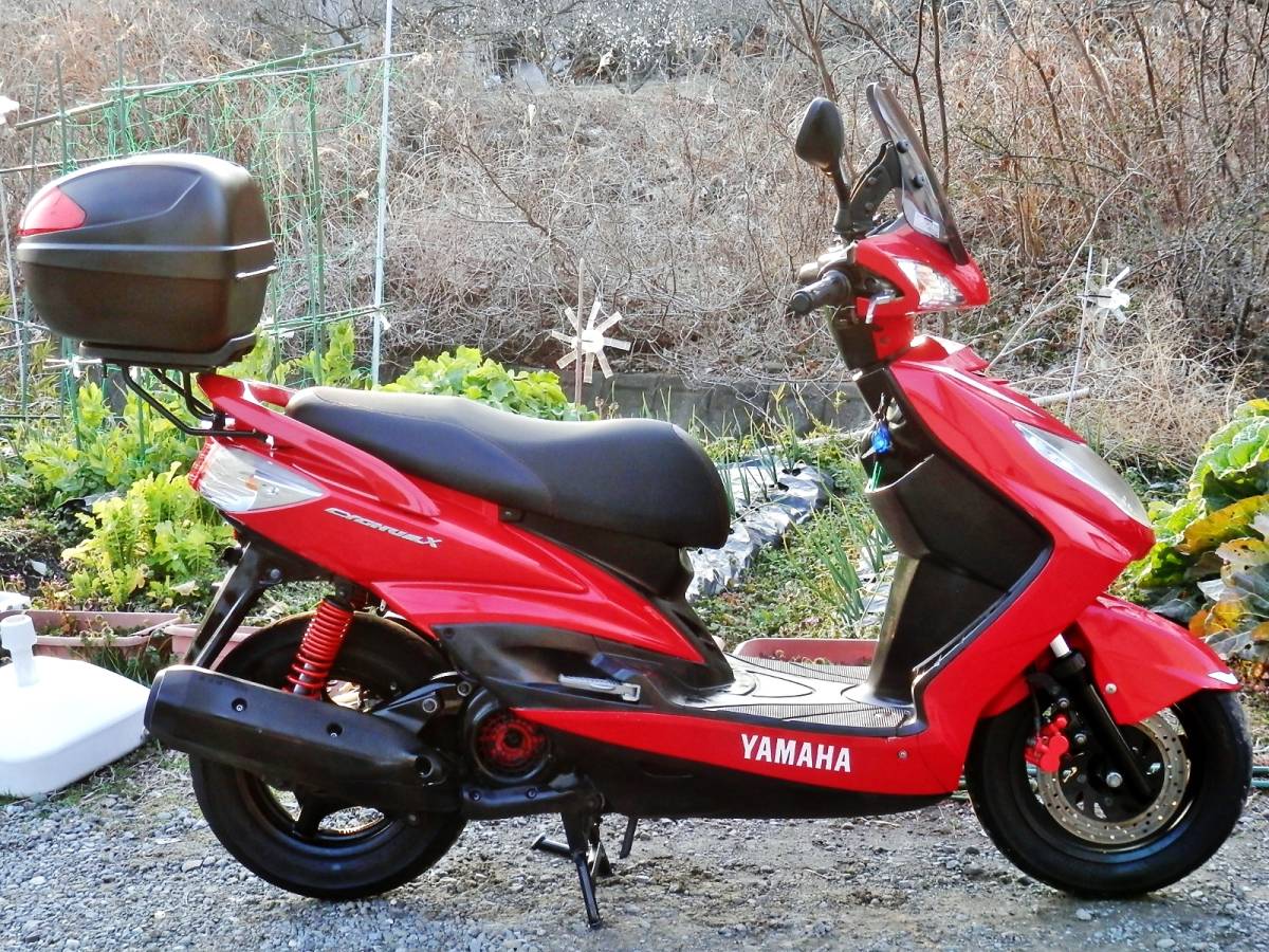 シグナスx 国内仕様 レッド SE44J 美品 125cc 美車 国内 シグナスX