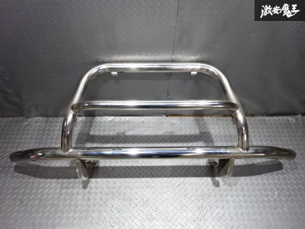 テラノ D21 前期 - 日産D21テラノ純正？ フロントステンレスバンパー