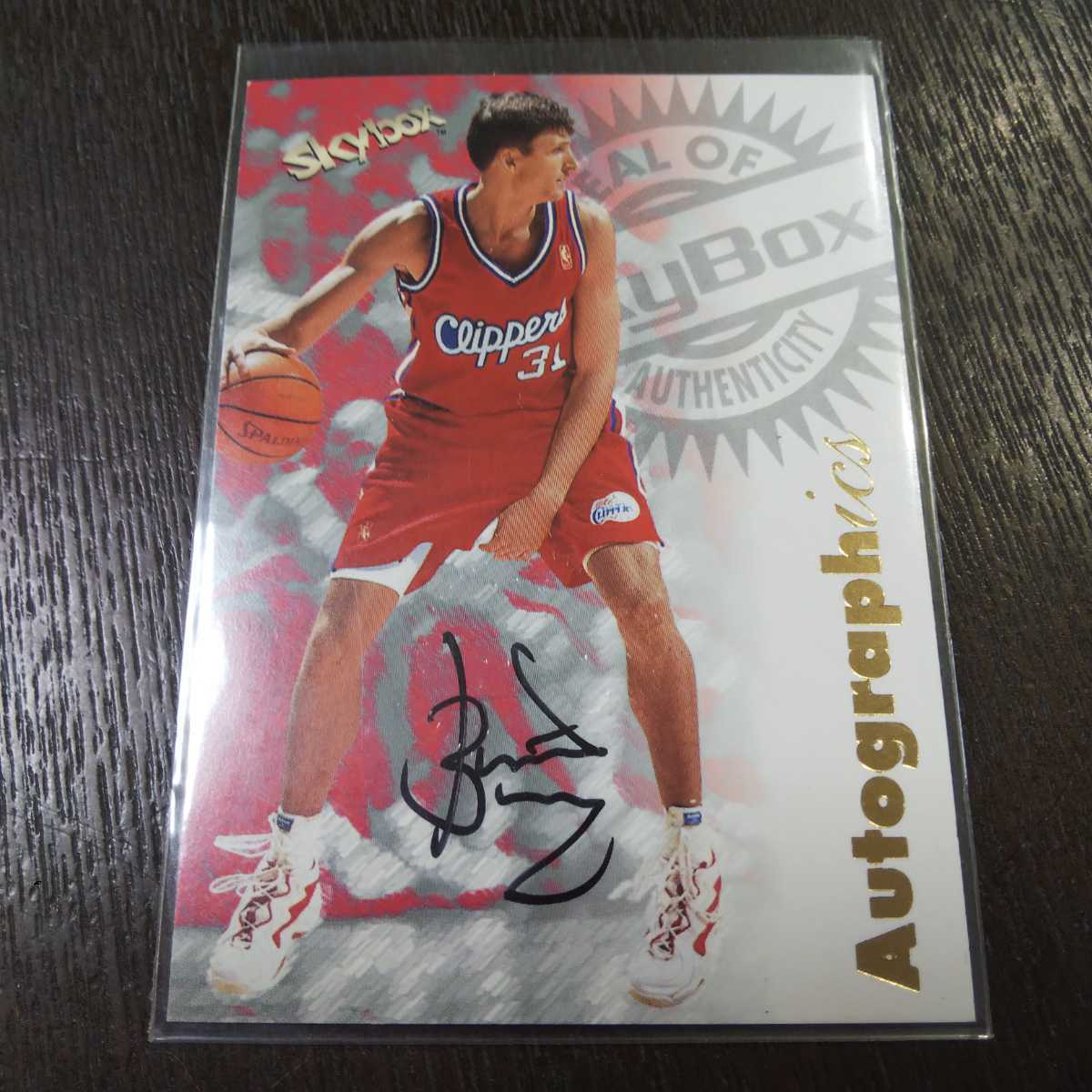 入手困難 ブレント バリー 直書き 直筆サインカード 1997 98 Skybox Autographics Brent Barry オートグラフ Autograph Fleer Sky Box 売買されたオークション情報 Yahooの商品情報をアーカイブ公開 オークファン Aucfan Com