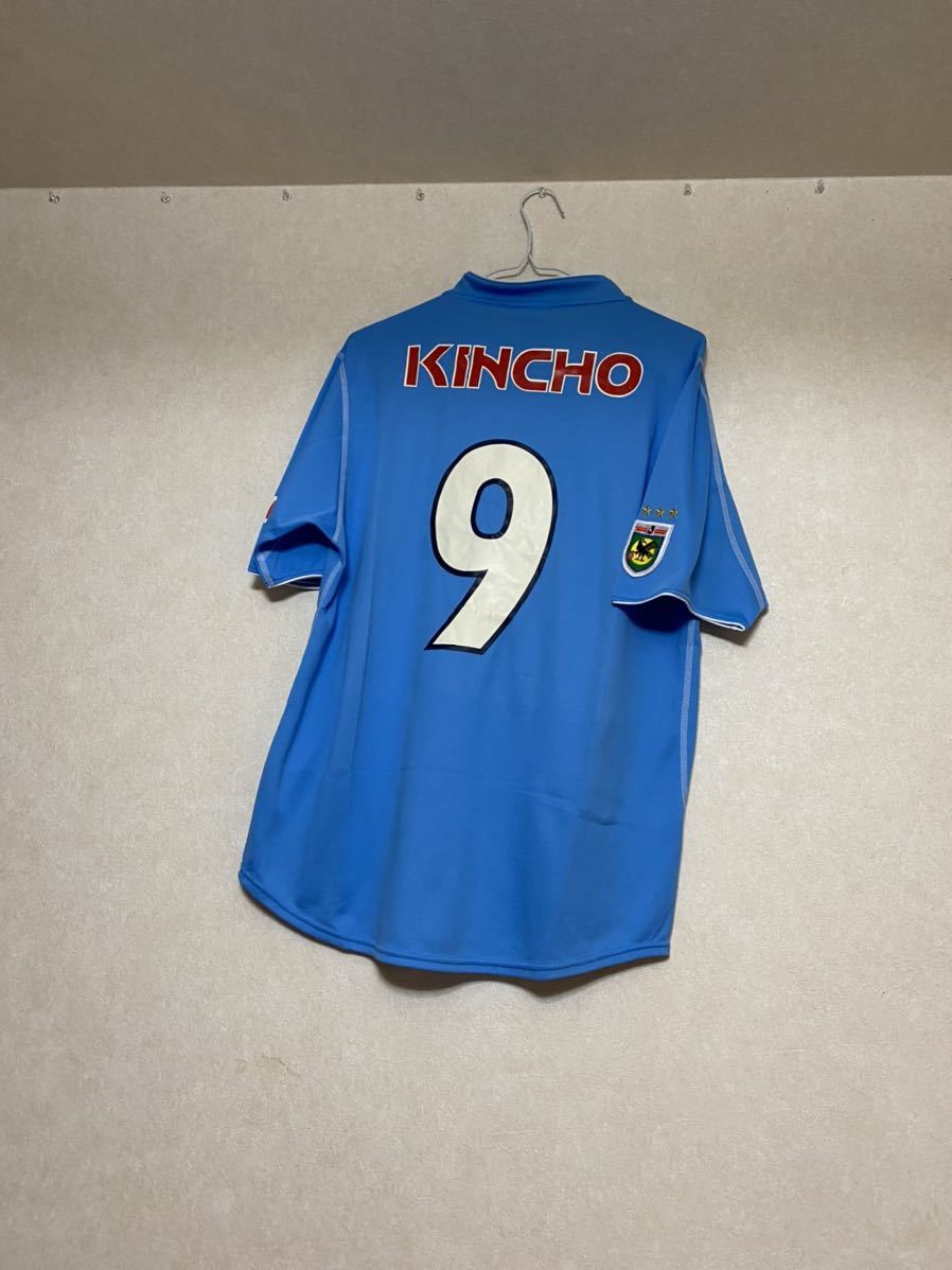 ジュビロ磐田 2003HOME 半袖ユニフォーム＃9中山雅史 Lサイズ