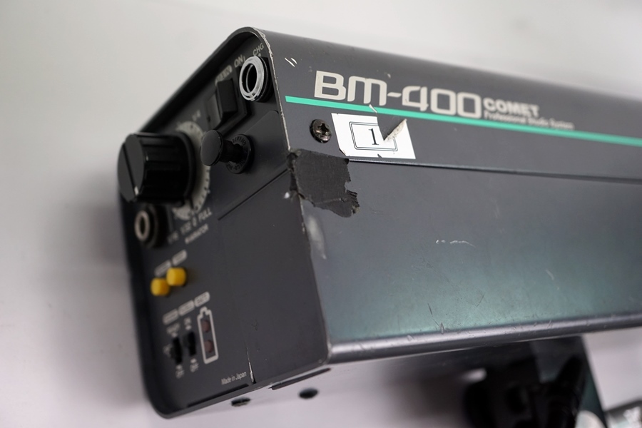 【COMET BM-400】バッテリー式コードレスストロボ コメット COMET | BM-400 電池式モノブロックタイプ スタジオ撮影は