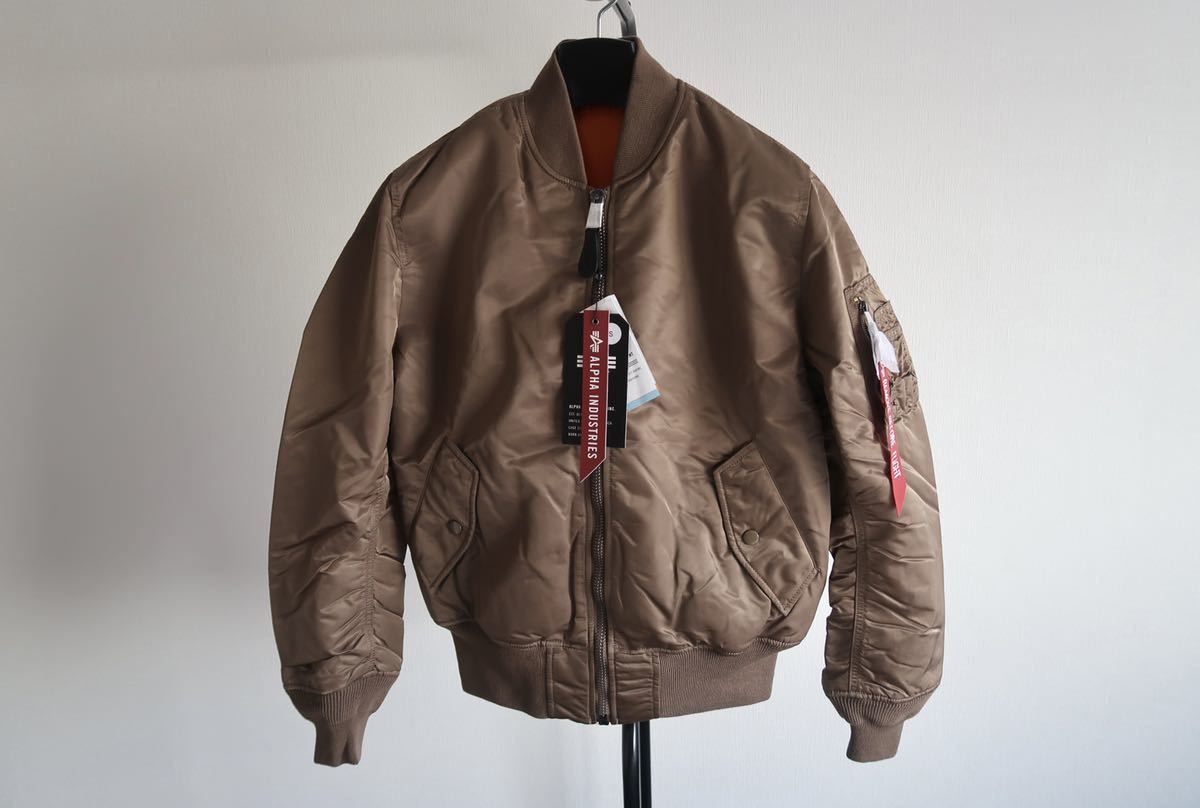 ALPHA INDUSTRIES / アルファ MA-1 サイズS 海外流通稀少カラー 未開封 