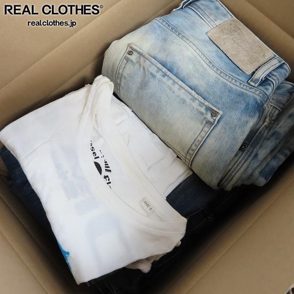 【驚きの破格値，正規品】 おまとめ/10点&uarr; DIESEL/ディーゼル 半袖Tシャツ/POIAK/ROMBEE/THAVAR/SAFADO他 デニムパンツ W27/W28 同梱&times;/D1X(W28以下)｜売買されたオークション情報、yahooの商品情報をアーカイブ公開 - オークフ 男性用