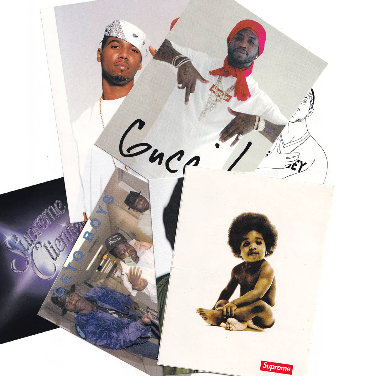Supreme - Hip Hop Sticker Set B 7枚セット シュプリーム - ヒップ 