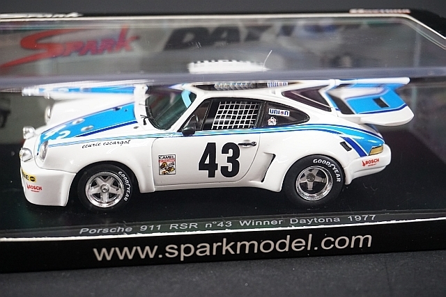 【最安値，正規品】 SPARK スパーク 1/43 Porsche ポルシェ 911 RSR デイトナ 優勝 1977 #43 43DA77(レーシングカー)｜売買されたオークション情報、yahooの商品情報をアーカイブ公開 - オークファン レーシングカー