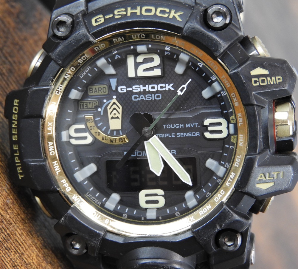 中古良品】CASIO G-SHOCK マッドマスター GWG-1000GB カシオ 腕時計