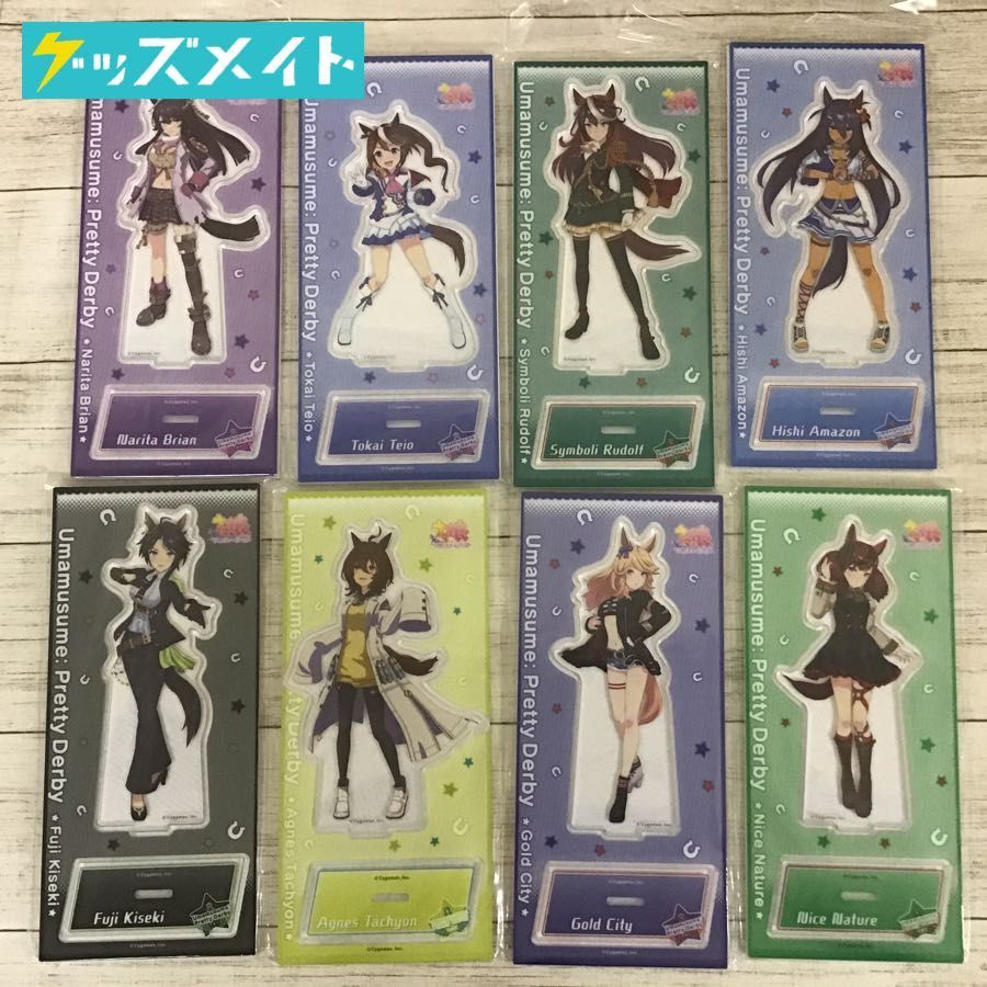 ムービック ウマ娘 プリティーダービー アクリルスタンド Vol 2 ナリタブライアン トウカイテイオー シンボリルドルフ 他 計8点 その他 売買されたオークション情報 Yahooの商品情報をアーカイブ公開 オークファン Aucfan Com