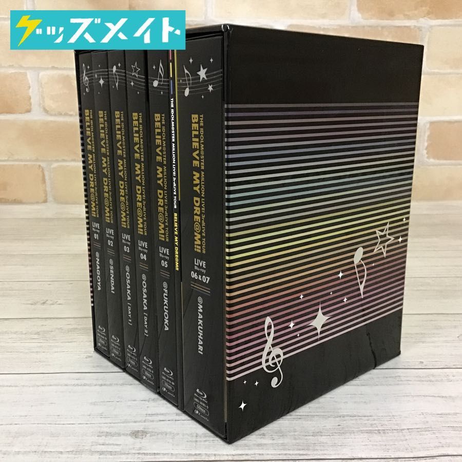 アイドルマスター 3rd LIVE ブルーレイボックス BOX BELIEVE 人気，お買い得 【現状】Blu-ray アイドルマスター MILLION LIVE