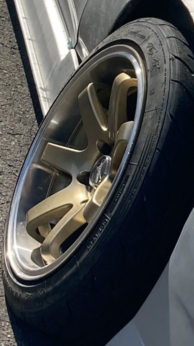 オリジン 17インチ9.5j +15 2本 ns-2rつき！(ラジアルタイヤ)｜売買  