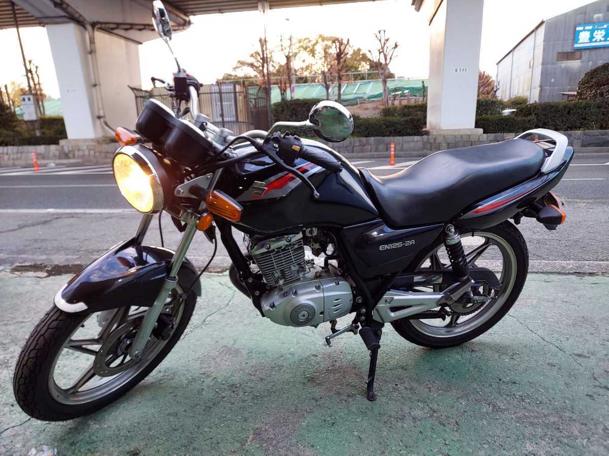 個人出品】SUZUKI EN125 スズキ 引取り希望大阪府 ミッション MT 小型