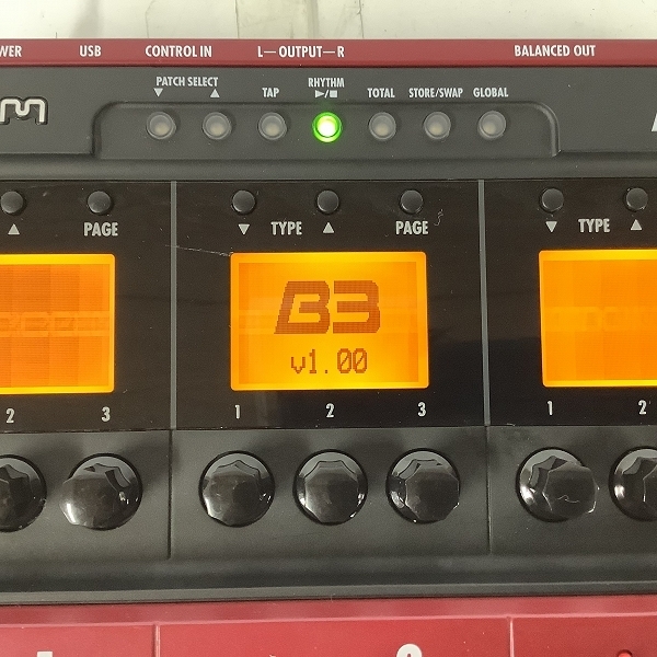 ZOOM/ズーム B3 ベース用 マルチエフェクター アンプシミュレーター