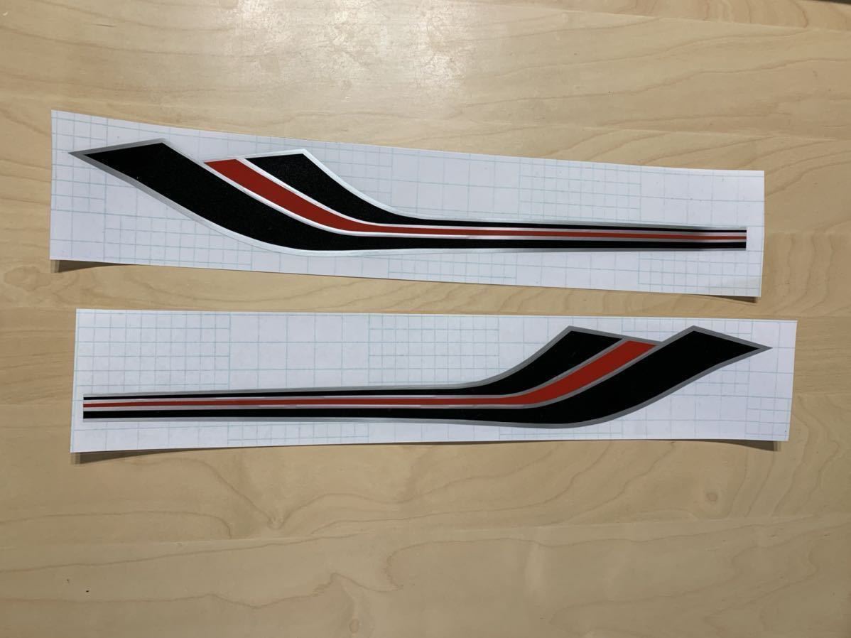 ホンダ Cb250t Cb400t N ラッパライン ステッカー バブ旧車 タンク ヤカン 角 ホーク ホーク2 外装 デカール その他 売買されたオークション情報 Yahooの商品情報をアーカイブ公開 オークファン Aucfan Com