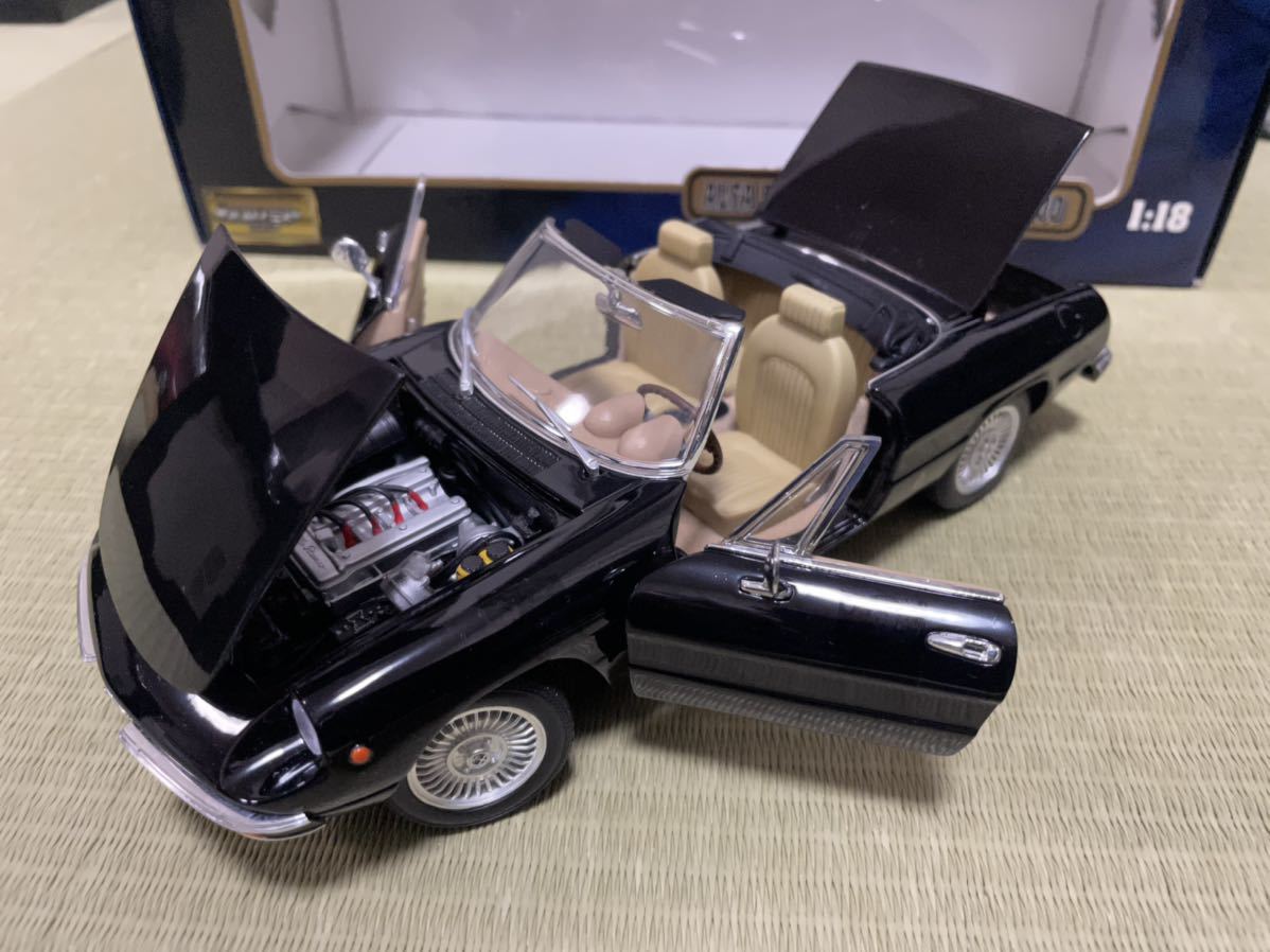 Ricko アルファロメオスパイダー Alfa Romeo Spider Veloce 2000 1/18 1&frasl;18 アルファロメオ スパイダー 1&frasl;18スケール アルファスパイダー（アルファロメオ）の歴代モデル・グレード別 Q4（4WD