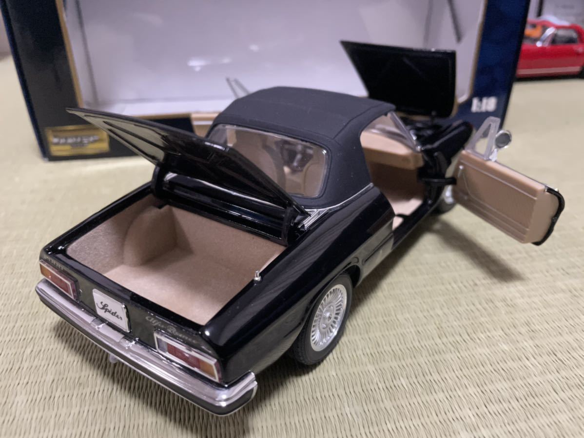 Ricko アルファロメオスパイダー Alfa Romeo Spider Veloce 2000 1/18 1&frasl;18 アルファロメオ スパイダー 1&frasl;18スケール アルファスパイダー（アルファロメオ）の歴代モデル・グレード別 Q4（4WD