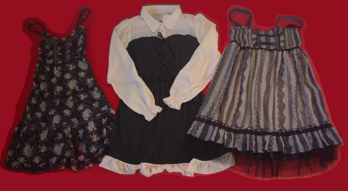 洋服セット売り ひらべったい 