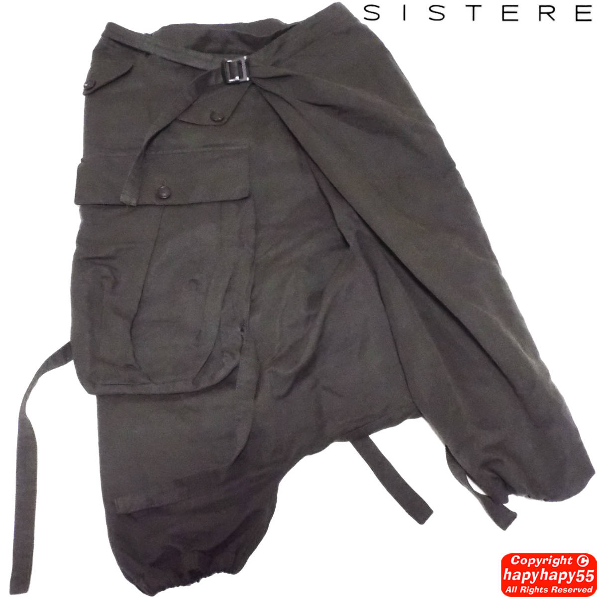 希少□SISTERE M-51 変形サルエルカーゴパンツ◇ラップパンツ LGB hyde 