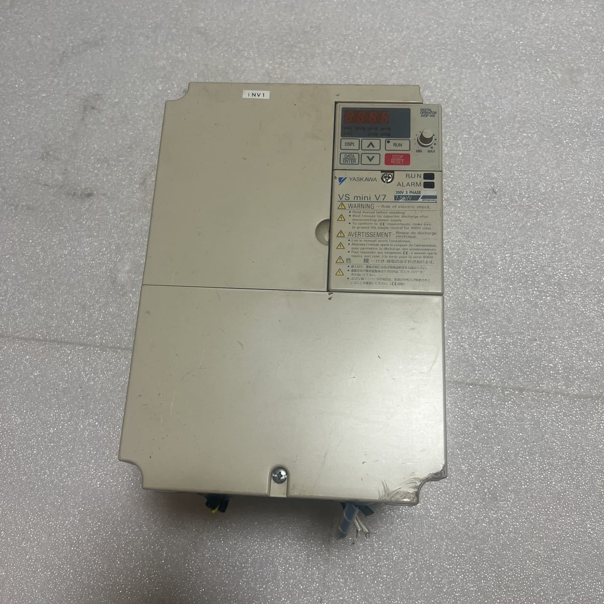 安川電機 | インバーター - 公式通販 220V 5.5KW CIMR-G7A25P5 