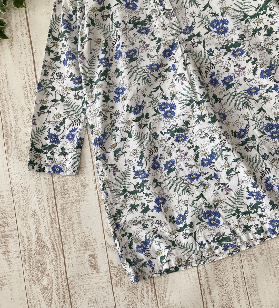 3 サニークラウズ Sunny Clouds 春 ゆったり ノーカラー花柄コットンワンピース サイズl フェリシモ Lサイズ 売買されたオークション情報 Yahooの商品情報をアーカイブ公開 オークファン Aucfan Com