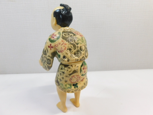 春画 男女まぐわい人形 彩色陶器 時代物 希少 珍品 美人 交わり 風俗