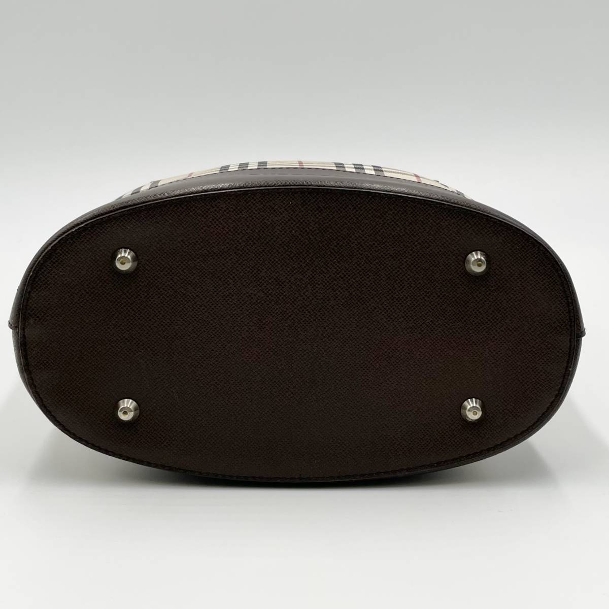 1円～【BURBERRY】バーバリー ノバチェック ハンドバッグ ショルダー