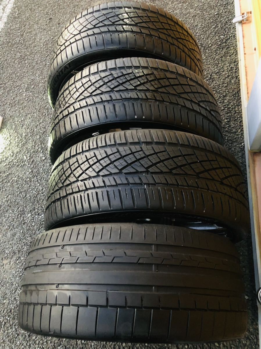 WALD 22インチ コンチネンタル アルミホイール WALD 22 INCH PCD 112 タイヤ CONTINENTAL 265/30 ZR