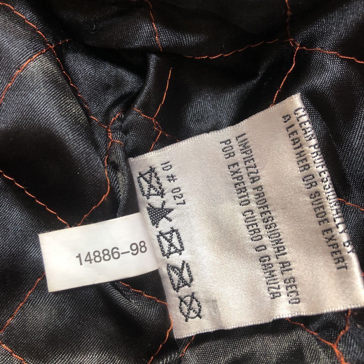 CHASE AUTHENTICS レーシング レザージャケット M 白 ビンテージ 90s 