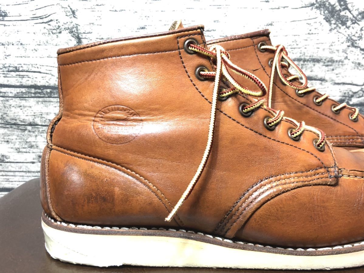 犬刻印RED WING レッドウイング アイリッシュセッター 875 ブラウン 9 